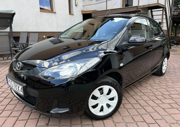 Mazda 2 cena 19900 przebieg: 92000, rok produkcji 2008 z Rydułtowy małe 781